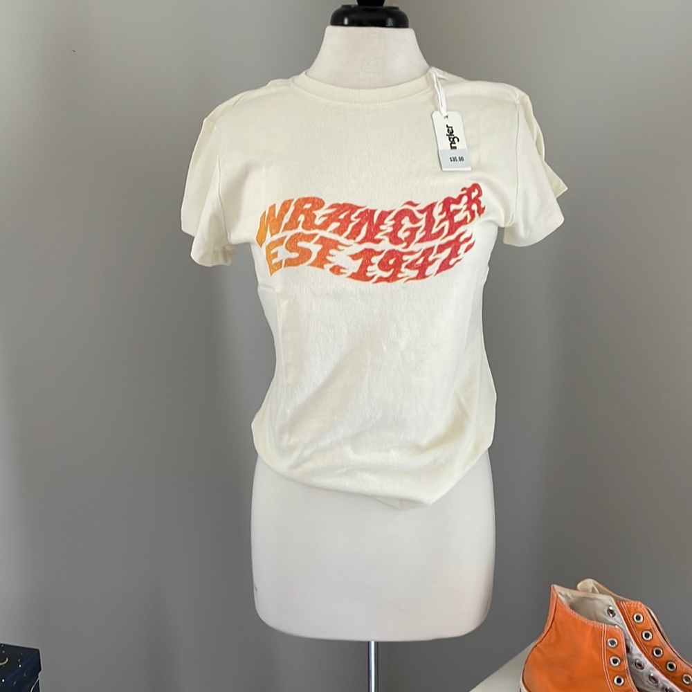 Wrangler fitted tee